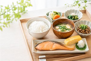 朝食の例